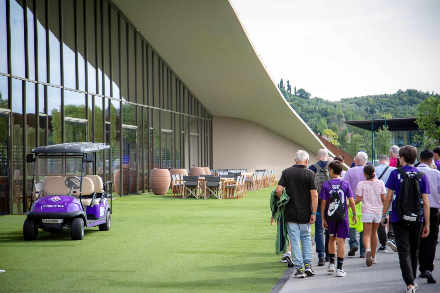 Florenz: Führung durch den ACF Fiorentina Viola Park & Drink