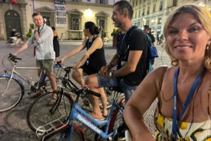 Firenze: Florence: After Dark Illuminated Bike Tour