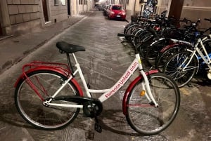 Firenze: Florence: After Dark Illuminated Bike Tour