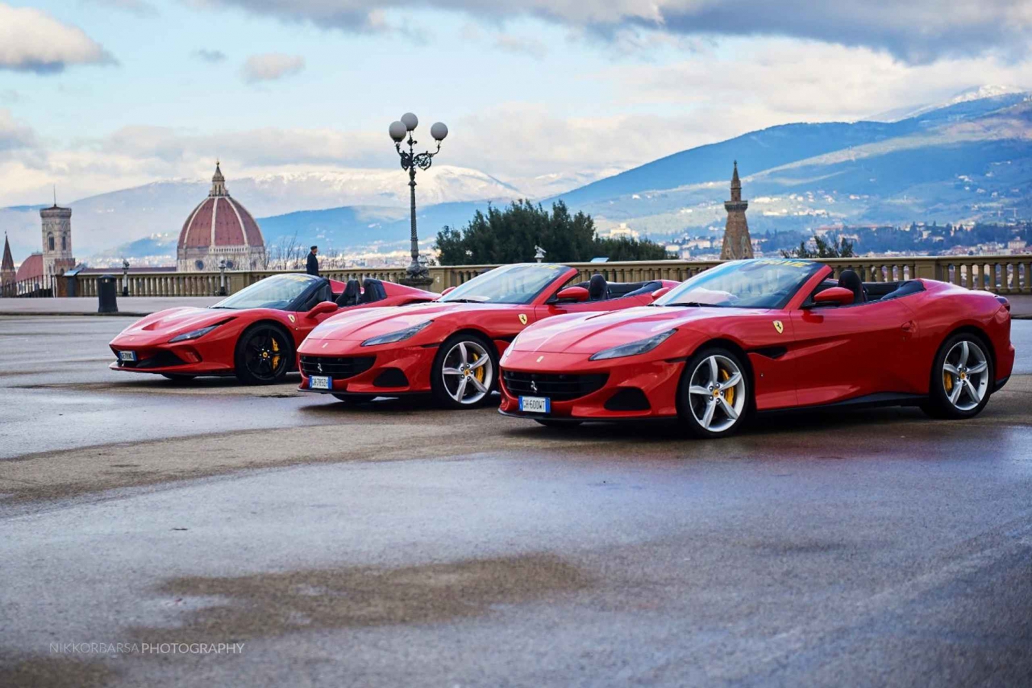 Florencja: Jazda próbna Ferrari z prywatnym instruktorem