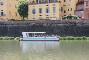 Florens: Sightseeingkryssning på floden Arno med kommentarer