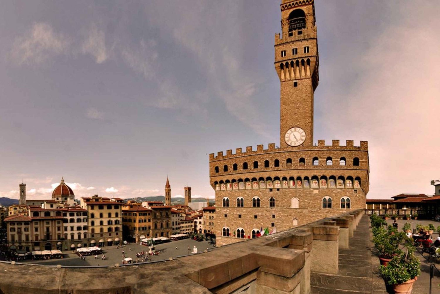 Firenze: Klatring i Arnolfo-tårnet og inngangsbillett til Palazzo Vecchio