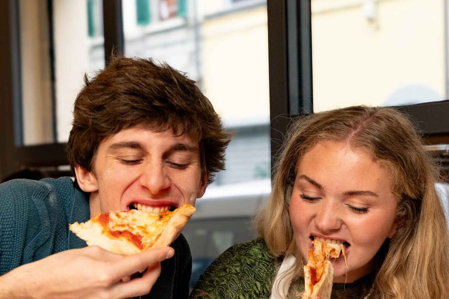 Firenze: Autentica esperienza pizza e gelato + vino illimitato