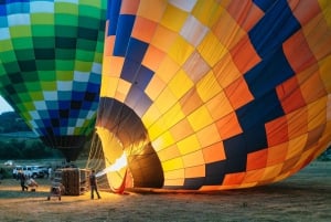 Florenz: Heißluftballonfahrt über der Toskana