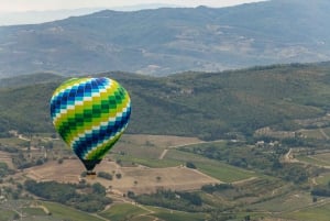 Balloon Flight Over Tuscany