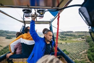 Fra Firenze: Varmluftsballongtur over Toscana