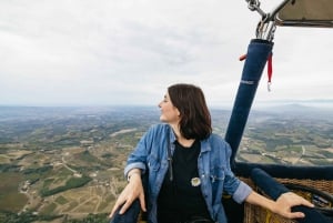 Firenze: Ballonflyvning over Toscana