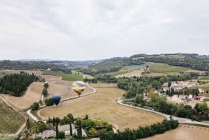 Florenz: Heißluftballonfahrt über der Toskana