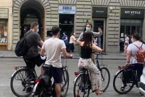 جولة فلورنسا بالدراجة وغروب الشمس وساحة مايكل أنجلو