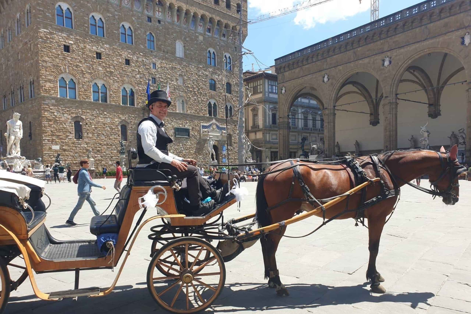 フィレンツェ：馬車での市内観光ツアー