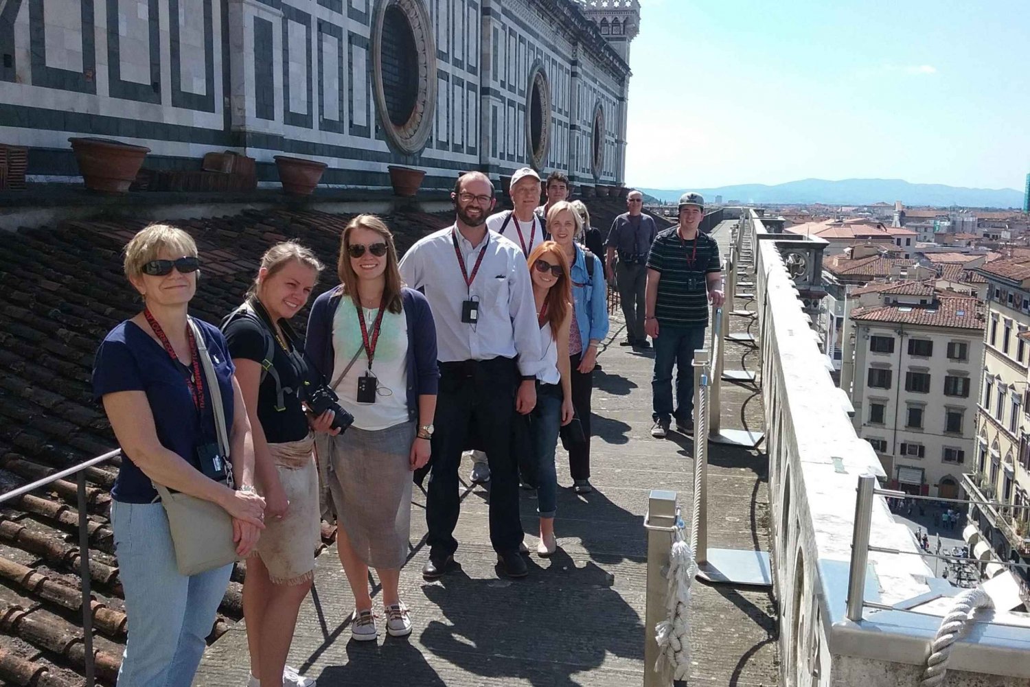 Florencia: Visita VIP de la Catedral, la Cúpula del Tejado y la Terraza Privada