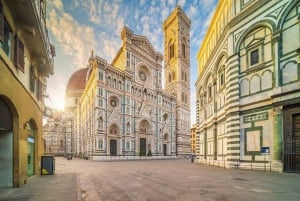 Firenzen katedraali Duomon kierros vanhankaupungin ja Santa Crocen kanssa