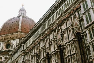 Firenze centrum Guidet vandretur, David og Duomo Exterior