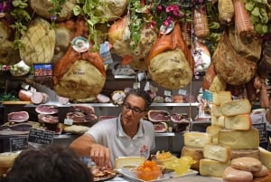 Florence Central Market Food Tour met eten in Europa