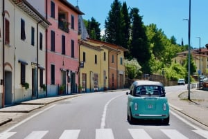 Florence: Chianti Fiat E-Car Tour with Wine Tasting & Lunch
