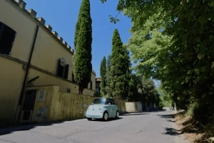Florence: Chianti Fiat E-Car Tour with Wine Tasting & Lunch
