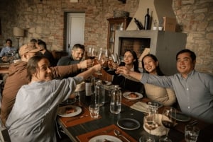 Florence: Chianti Fiat E-Car Tour with Wine Tasting & Lunch