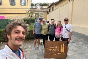 Florens: Cykeltur i Chianti-bergen med lunch på bondgård och vin