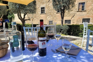 Florens: Cykeltur i Chianti-bergen med lunch på bondgård och vin