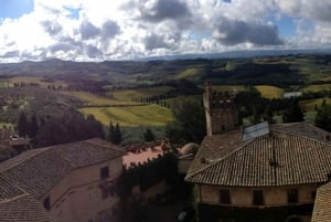 Florens: Chianti Sunset Vespa Tour med vin- och oljeprovning