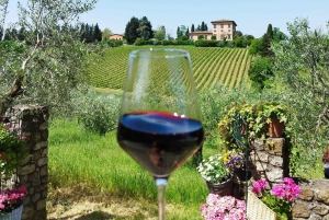 Florencia: tour de vino Chianti con 3 bodegas y almuerzo toscano