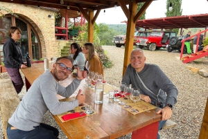 Florencia: tour de vino Chianti con 3 bodegas y almuerzo toscano