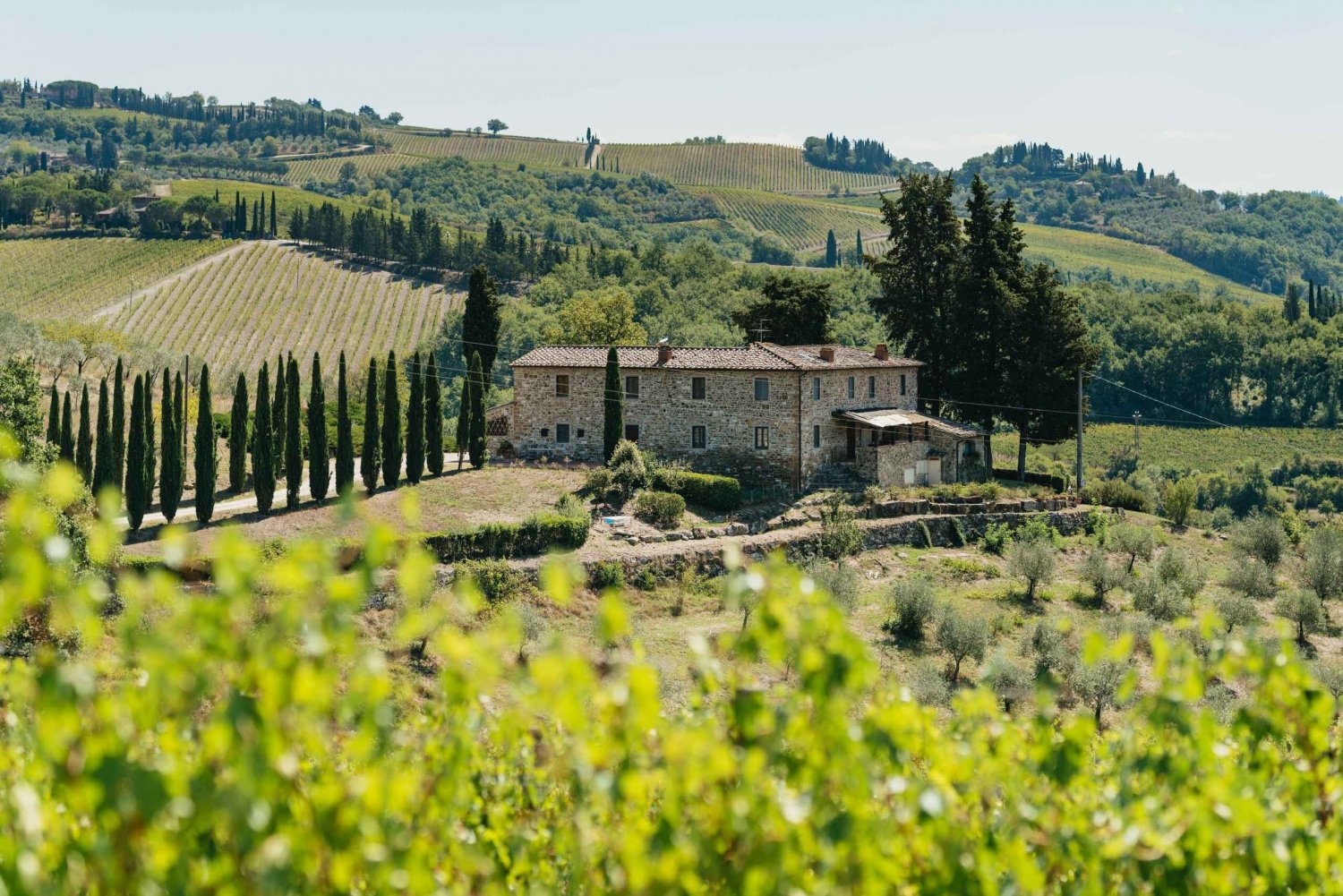 Florence: wijnhuizentour Chianti met proeven van eten & wijn