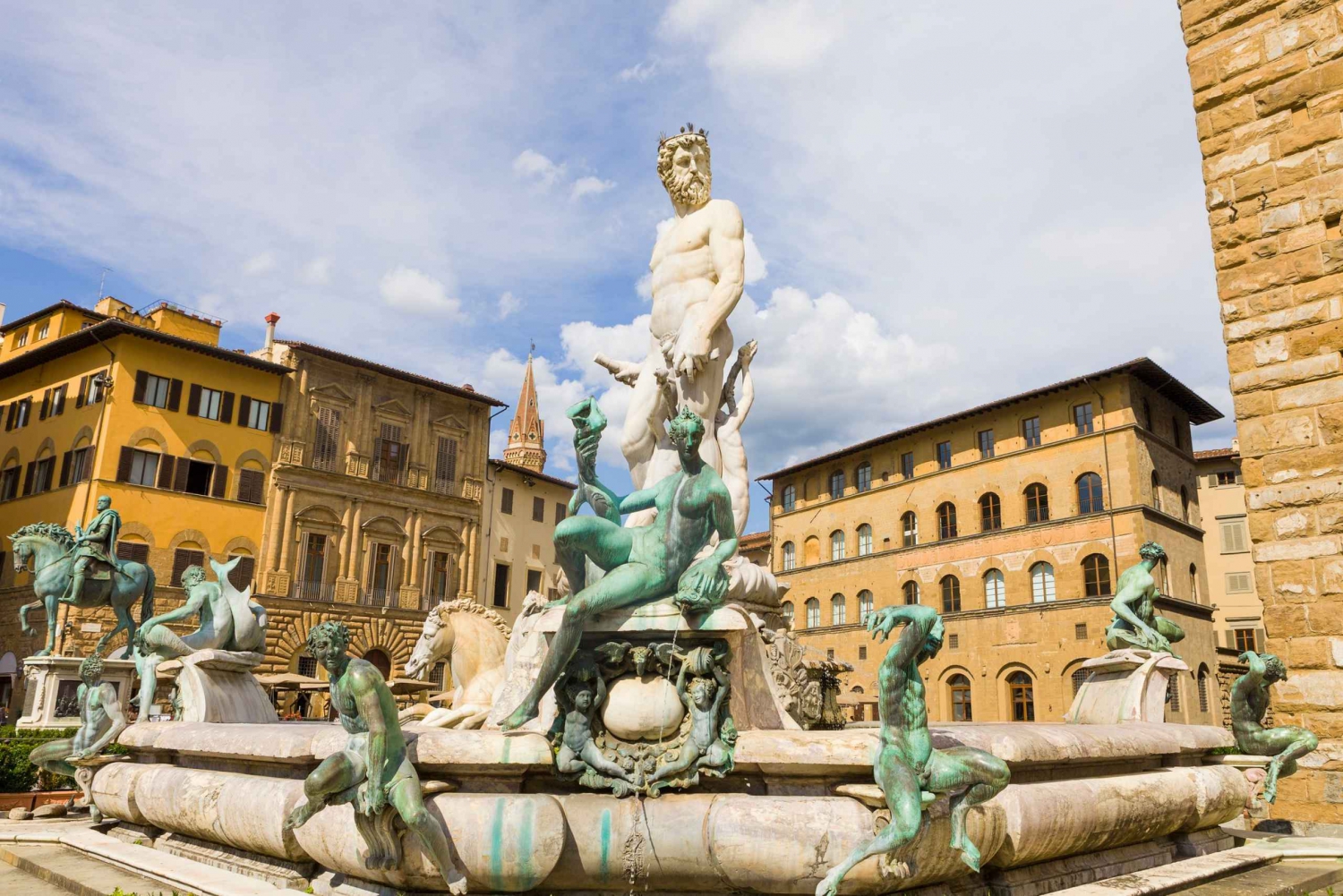 Firenze: Byens Piazzas Walking Tour med lokal guide