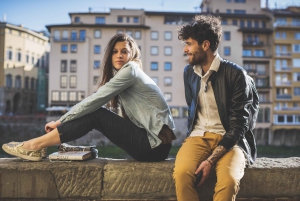Florencia: Sesión de fotos clásica con el Puente Vecchio