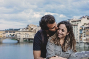 Florencia: Sesión de fotos clásica con el Puente Vecchio