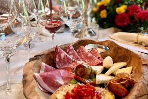Florence : cours de cuisine et dégustation de vins à San Gimignano