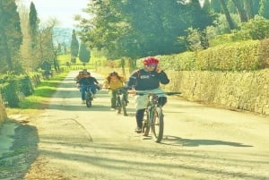 Florence: Country Ebike tour + Wine tasting in organic farm