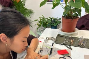 Firenze: Esperienza di creazione di fedi nuziali personalizzate.