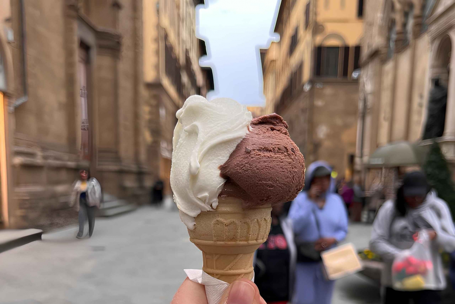 Florença: Excursão a pé sobre sobremesas com provas de gelato