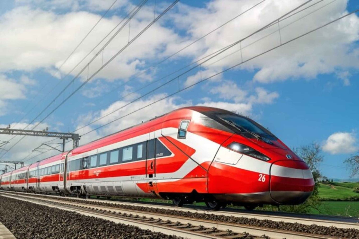 Florenz: direkter Hochgeschwindigkeitszug Frecciarossa aus Rom
