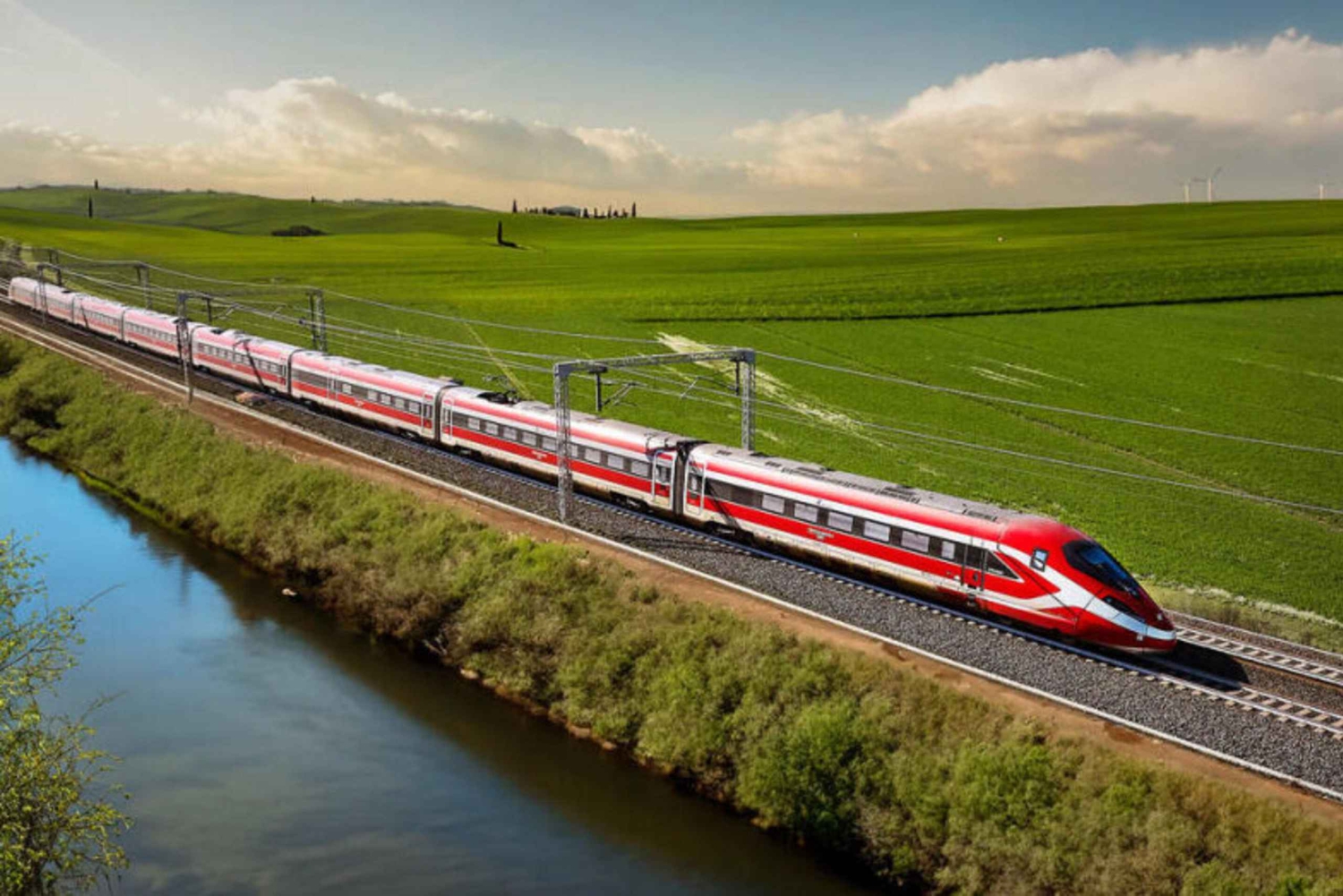 Florenz: direkter Hochgeschwindigkeitszug Frecciarossa aus Rom