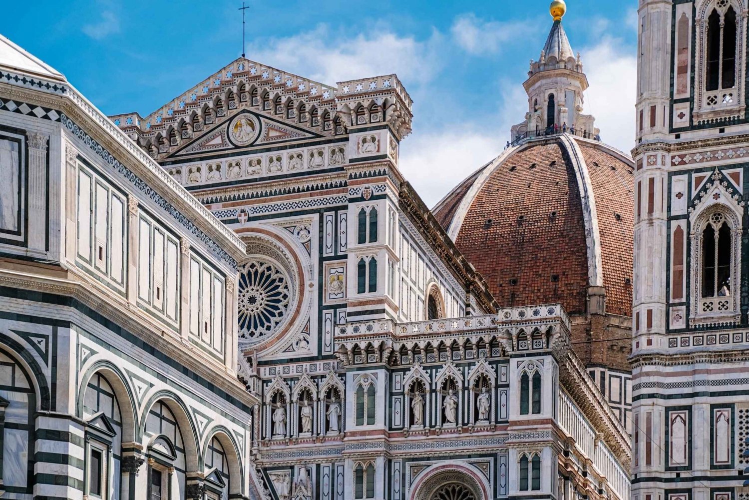 Firenze: Omvisning i Duomo-området med billett til Giottos tårnbestigning
