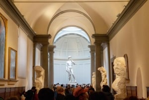 Firenze: tour guidato degli esterni del Duomo e della Galleria dell'Accademia