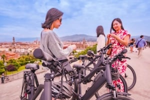 Firenze: Byrundtur på elsykkel med stopp ved Piazzale Michelangelo