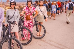 Флоренция: экскурсия по городу на электронном велосипеде с остановкой на площади Микеланджело