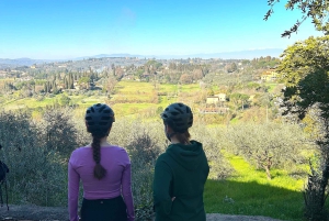 Florencja: wycieczka e-rowerem po Toskanii z winiarnią i degustacją win