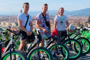 Florence : Visite en E-Bike de la place Michel-Ange