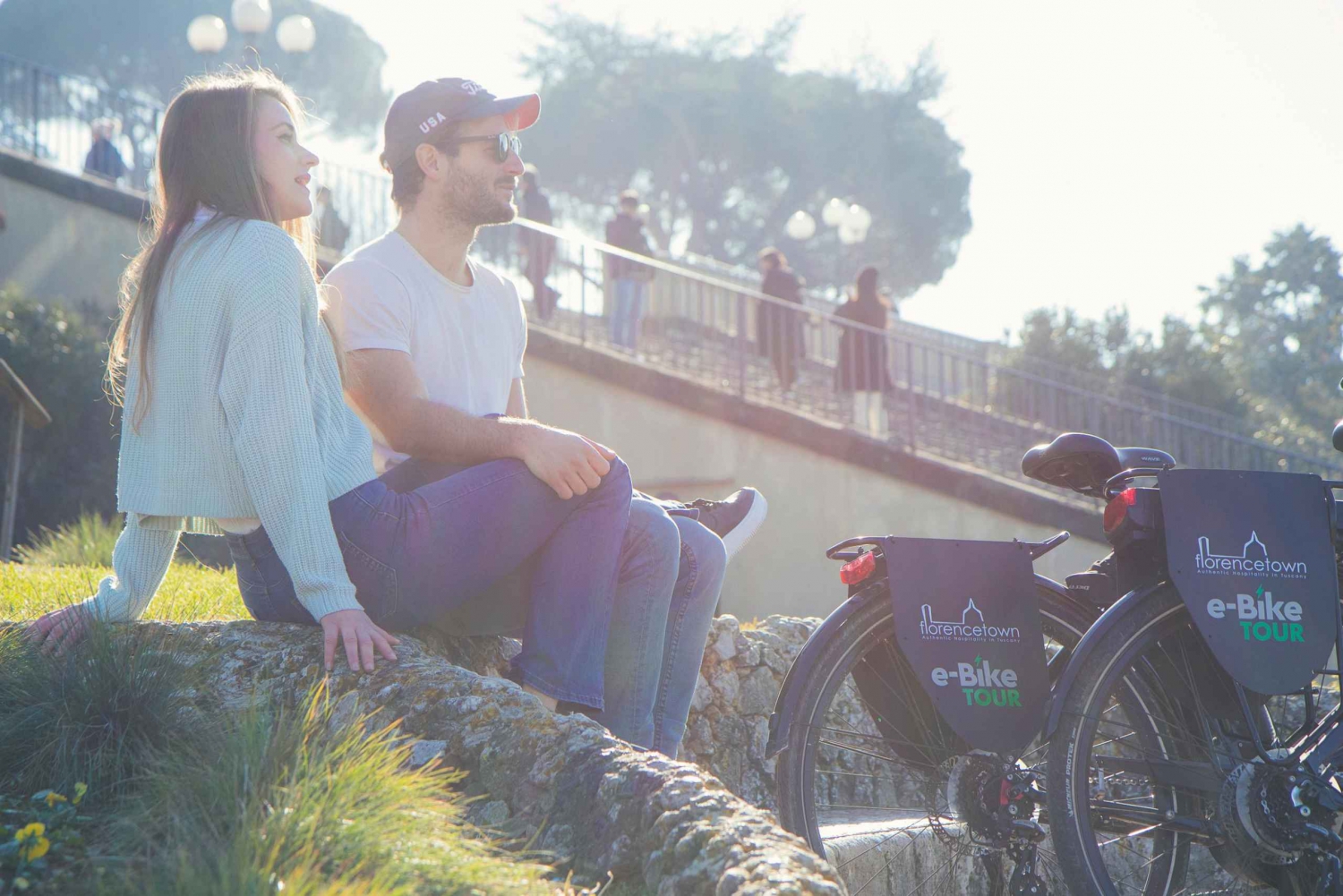 Florence: E-Bike Tour with Piazzale Michelangelo Viewpoint