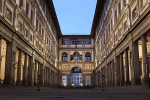 Firenze: Rundvisning i Uffizierne tidligt om morgenen