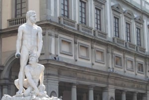 Firenze: Uffizin gallerian opastettu kierros varhain aamulla.