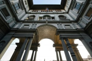 Firenze: Rundvisning i Uffizierne tidligt om morgenen