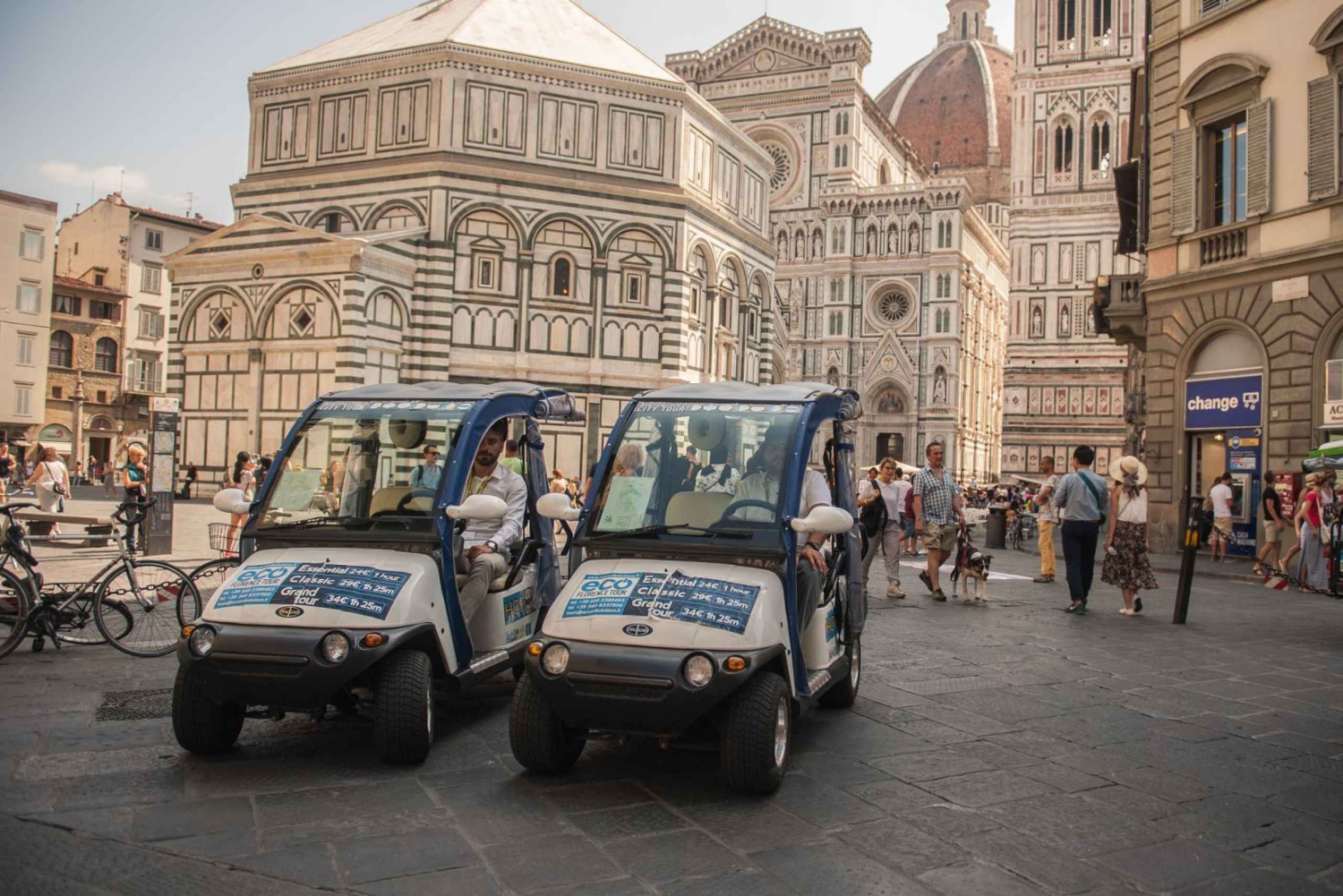 Florencia: Excursión en carrito de golf por el casco antiguo
