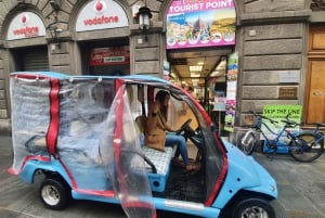 Florence: milieuvriendelijke panoramische tour in elektrische golfkar