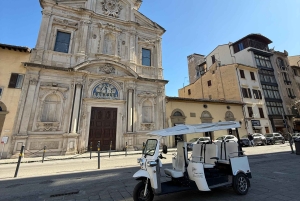 Florens: Stadsvandring med ekologisk golfbil och tuk-tuk (rädda planeten)