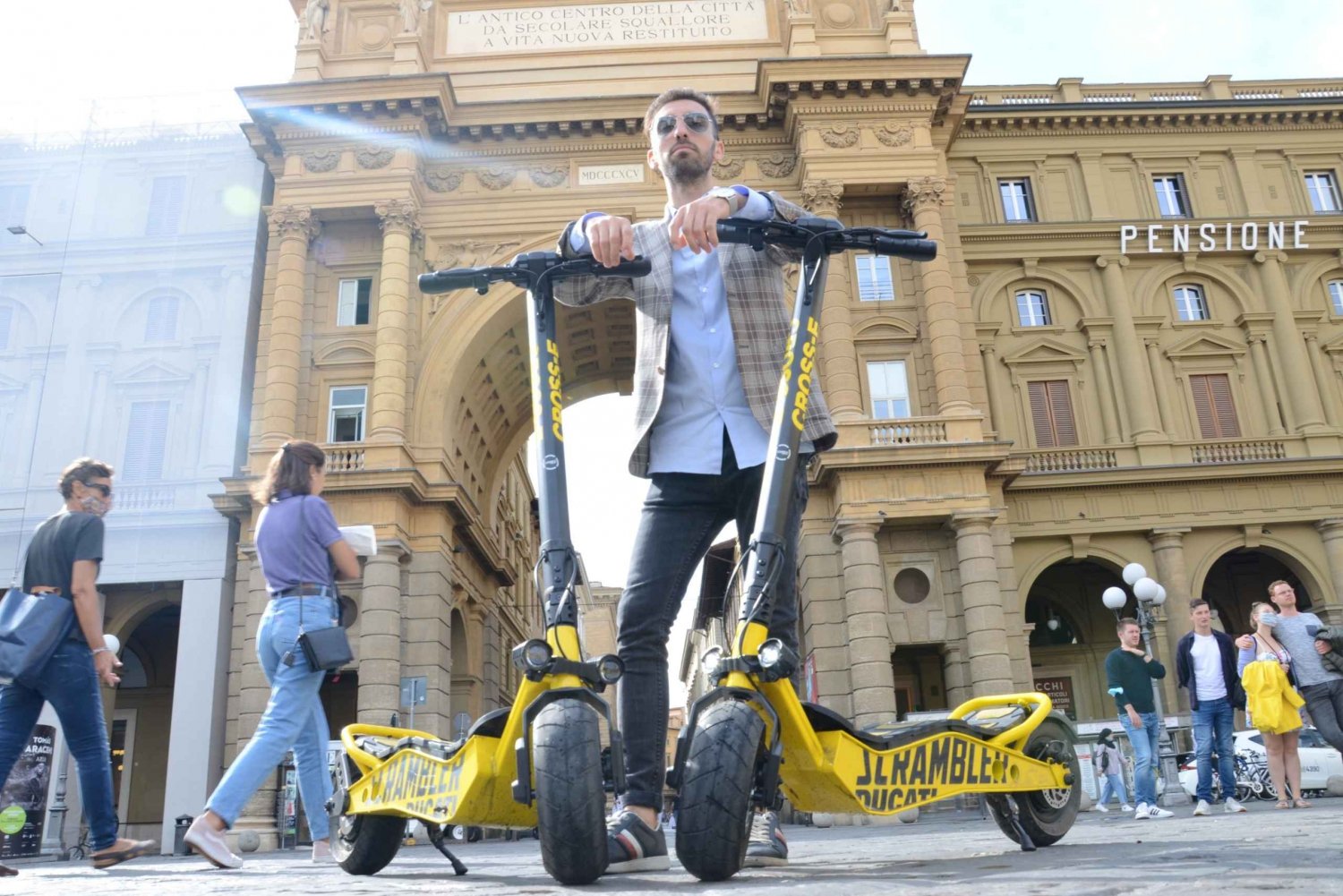 Florença: passeio de scooter elétrico com guia